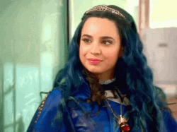 Evie Descendants Left The Room GIF
