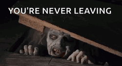 Evil Dead Your Never Leaving GIF