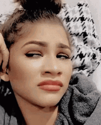 Evil Eye Eww Nope Zendaya GIF