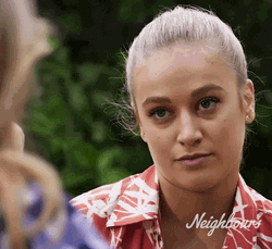 Evil Eye Girls Neighbours TV Show GIF