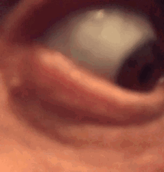 Evil Eye Roll Dramatic Close-Up GIF