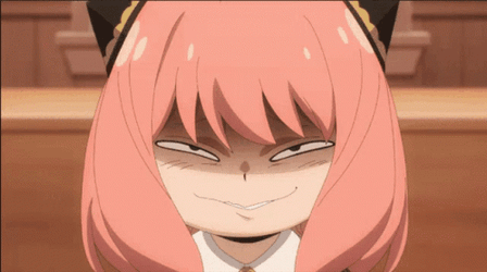 Evil Grin Anya Forger GIF