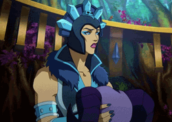 Evil-Lyn Fictional Character Disappear GIF