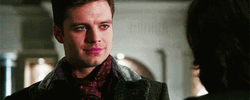 Evil Sebastian Stan Smile GIF