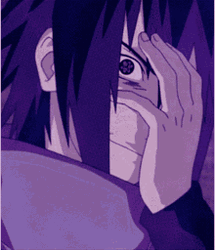 Evil Sharingan Eye Sasuke