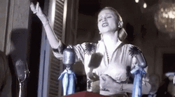 Evita Peron Don't Cry For Me Argentina GIF