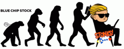 Evolution Blue Chip Stock GIF