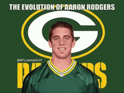 Evolution Of Aaron Rodgers Relax GIF