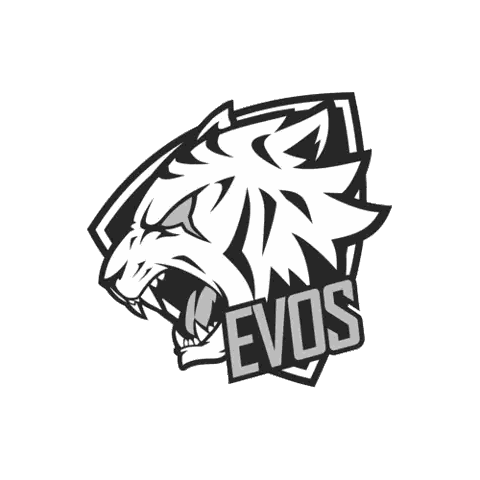 Evos Logo Lion Head Sticker