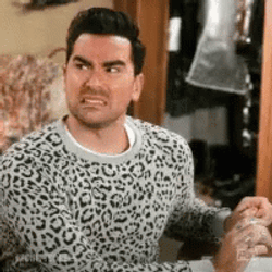 Ew David Rose Making Disgusted Face GIF