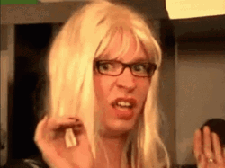 Ew Funny Cross Dressed Guy WTH GIF