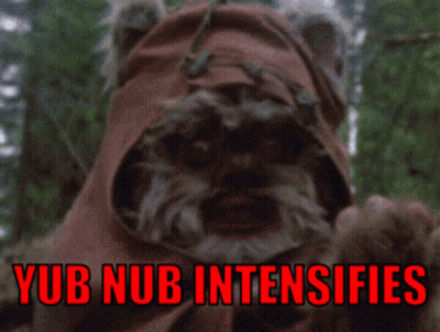 Ewok Yub Nub Intensifies GIF