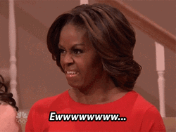 Ewww Michelle Obama GIF