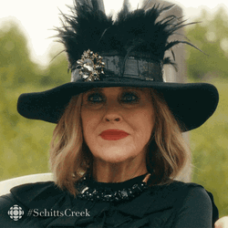 Ewwww Cathering O'Hara Schitts Creek GIF