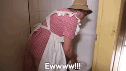 Ewwww Disgusted Prying Old Lady GIF