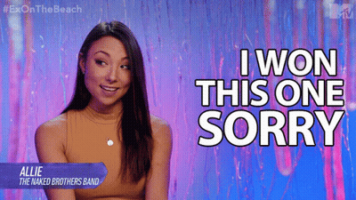 Ex On The Beach Ad Featuring Allie GIF