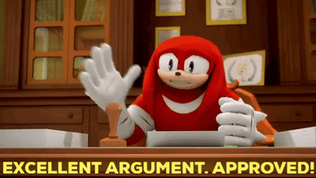 Excellent Argument Approved GIF