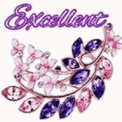 Excellent Crystals Girly Art GIF