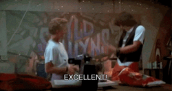 Excellent Guitar Bill And Ted GIF