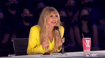 Excited Americas Got Talent GIF
