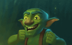 Excited And Satisfied Goblin GIF