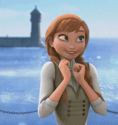 Excited Anna Yippee Meme GIF