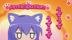Excited Anticipation Anime Girl Wide Eyes GIF