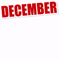 Excited Cartoon Elf Flashing December Lettering GIF