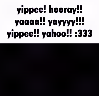 Excited Cartoon Face GIF