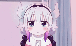 Excited Kanna Kamui GIF