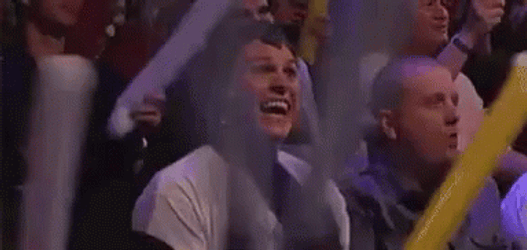 Excited Man Game Time GIF
