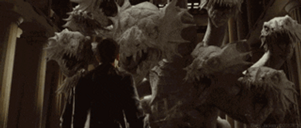 Excited Percy Jackson Seeing The Treasure GIF