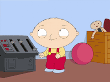 Excited Stewie Wheres My Money Family Joy Jumping GIF