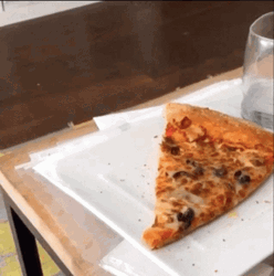 Excited To Eat Pizza GIF