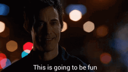 Excited Tom Cavanagh Reverse Flash GIF