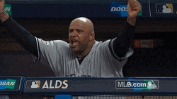Excited Yes Cc Sabathia GIF