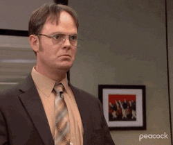 Excited Yes Dwight Schrute GIF