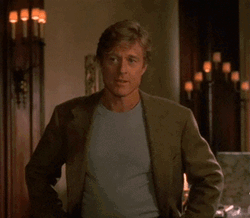 Excited Yes Robert Redford GIF