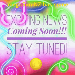 Exciting News Coming Soon Shining Artwork GIF
