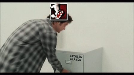 Excuses Hitting Me GIF