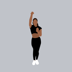 Exercise Fitness Woman Art GIF