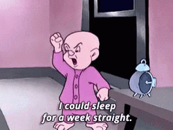 Exhausted Elmer Fudd Wants To Sleep GIF