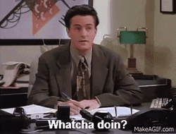Exhausted Employee Whatcha Doin GIF