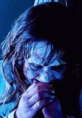 Exorcist Creepy Laughing Evil GIF
