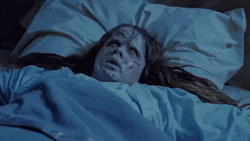Exorcist Possessed Breathing Devil Tired GIF