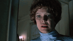 Exorcist Surprised Shocked Face GIF
