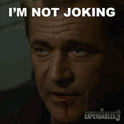 Expendables Conrad Stonebanks Im Serious GIF