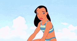 Experiment 626 Stitch And Lilo Shocked GIF