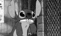 Experiment 626 Stitch Greets Hi GIF