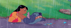 Experiment 626 Stitch Pulled By Lilo GIF